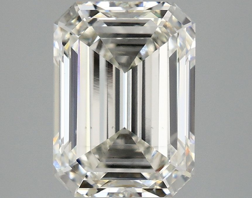 3.05 ct. emerald Lab Grown Diamond front image