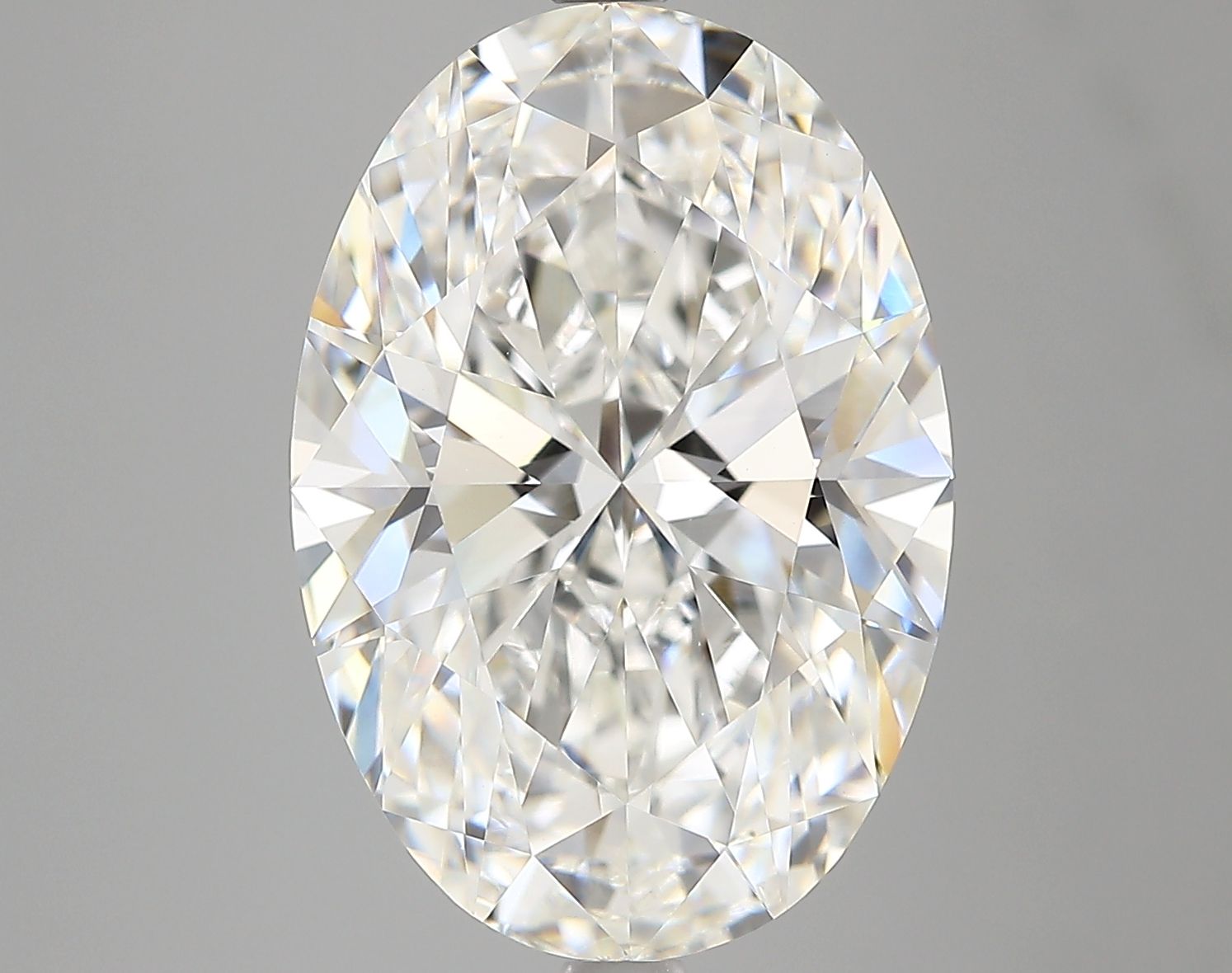 7.01 ct. oval Lab Grown Diamond front image