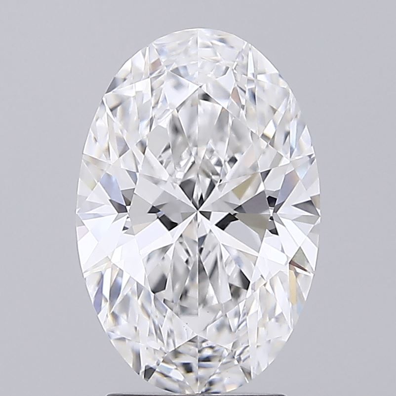3.04 ct. oval Lab Grown Diamond front image