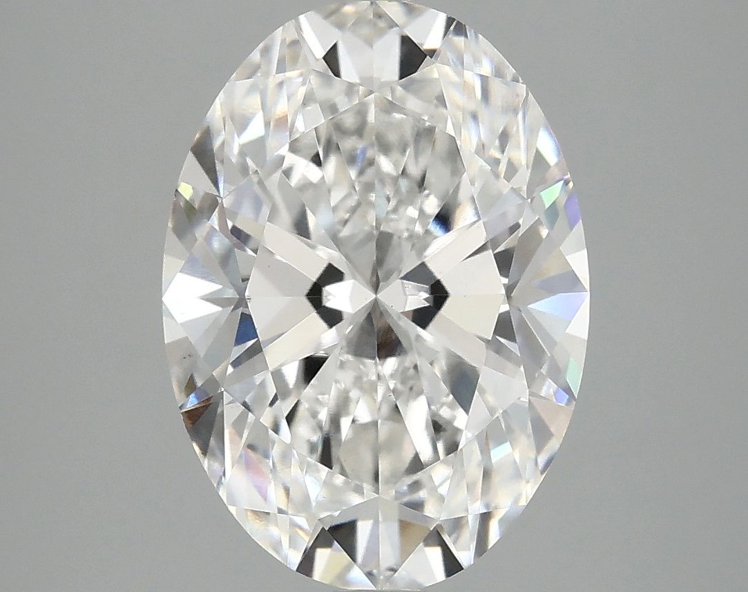 4.09 ct. oval Lab Grown Diamond front image