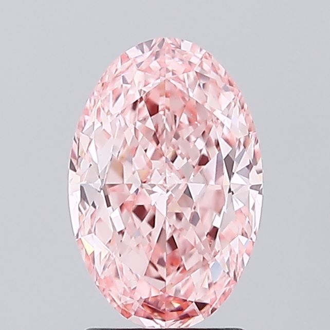 2.01 ct. oval Lab Grown Diamond front image