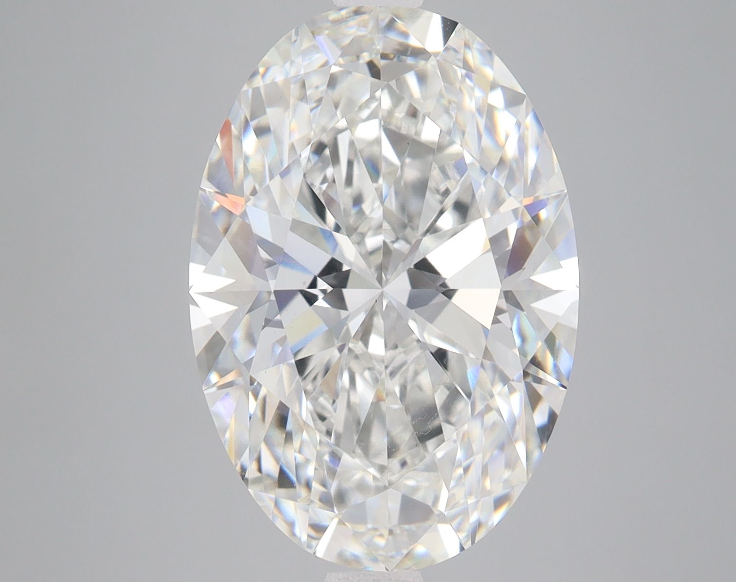 7.77 ct. oval Lab Grown Diamond front image