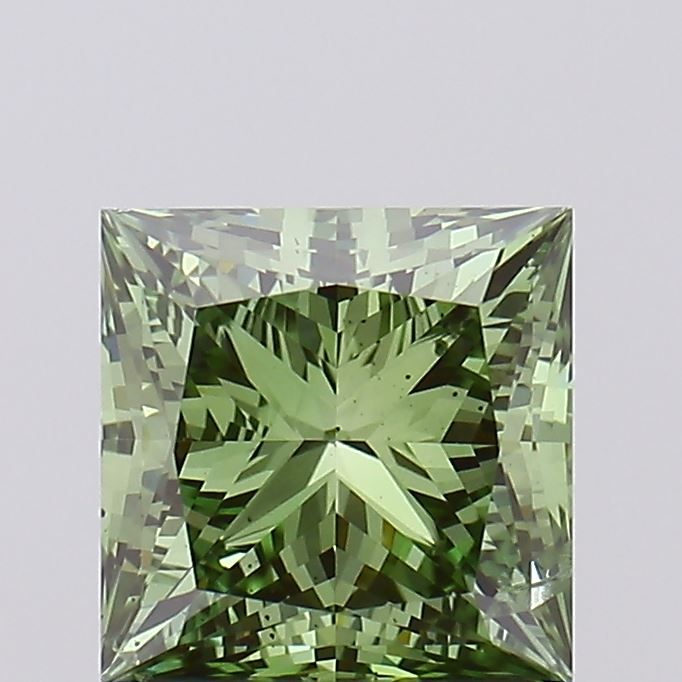 2.02 ct. princess Lab Grown Diamond front image