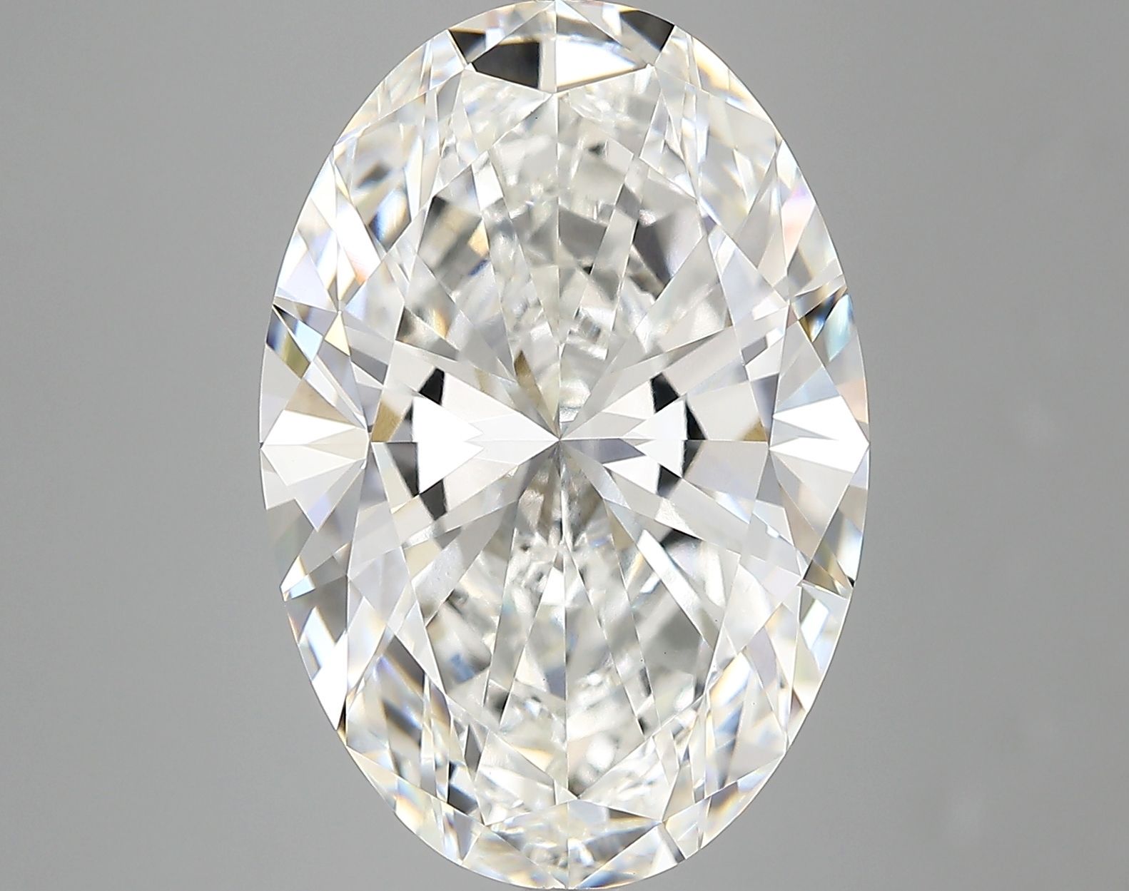 8.03 ct. oval Lab Grown Diamond front image