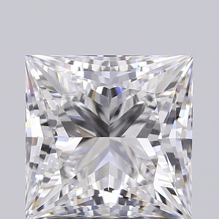 2.09 ct. princess Lab Grown Diamond front image