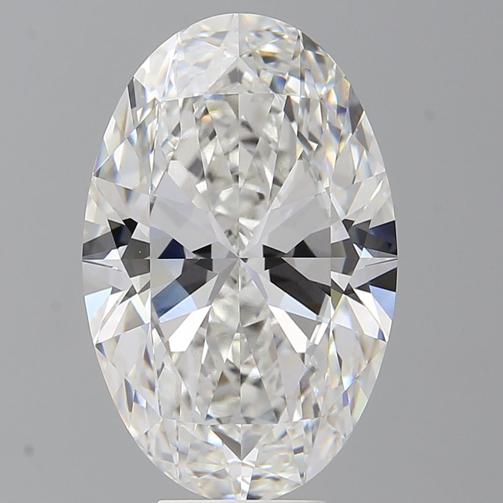 8.09 ct. oval Lab Grown Diamond front image