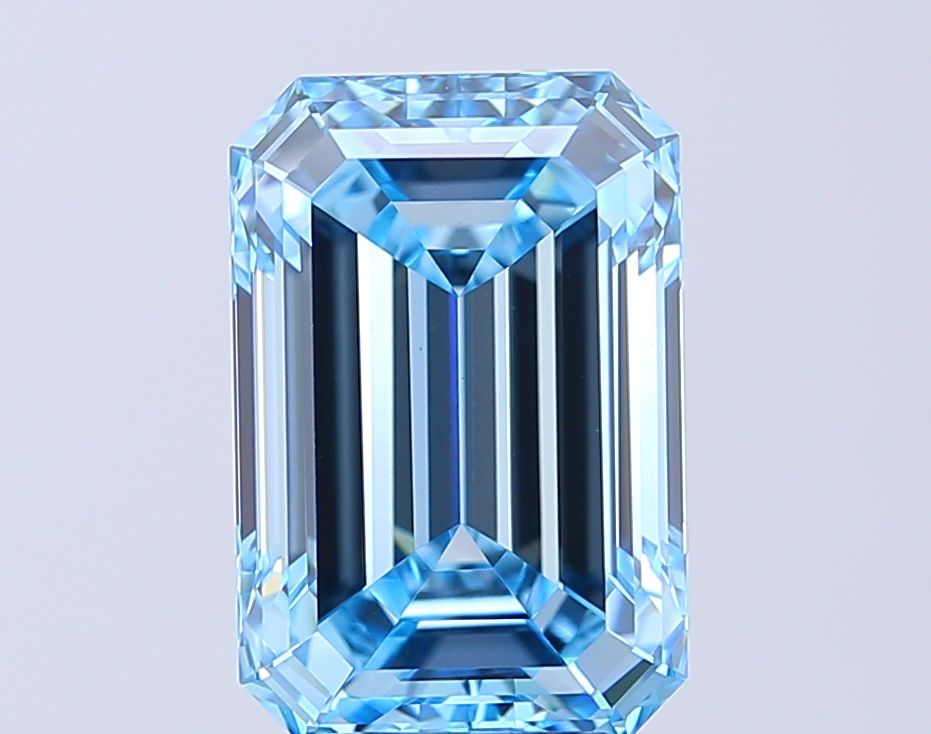 5.08 ct. emerald Lab Grown Diamond front image