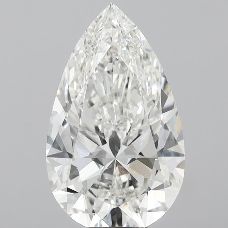 8.08 ct. pear Lab Grown Diamond front image