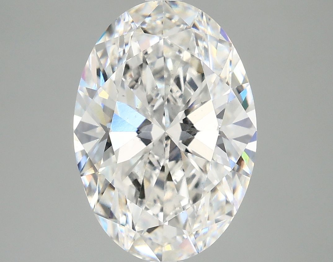 3.92 ct. oval Lab Grown Diamond front image