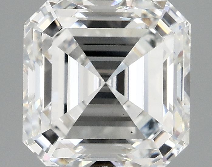 2.01 carat e VS2 EX Cut IGI asscher diamond