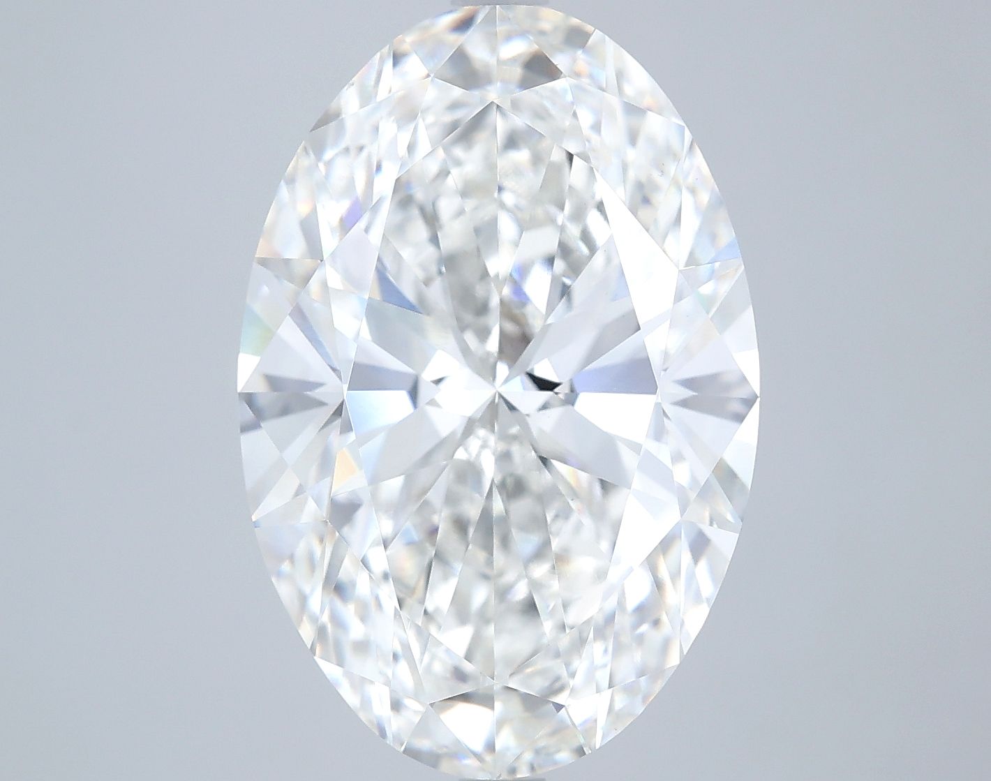 8.04 ct. oval Lab Grown Diamond front image
