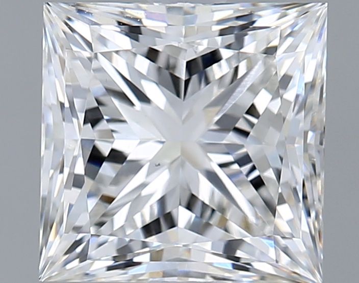 2.21 ct. princess Lab Grown Diamond front image