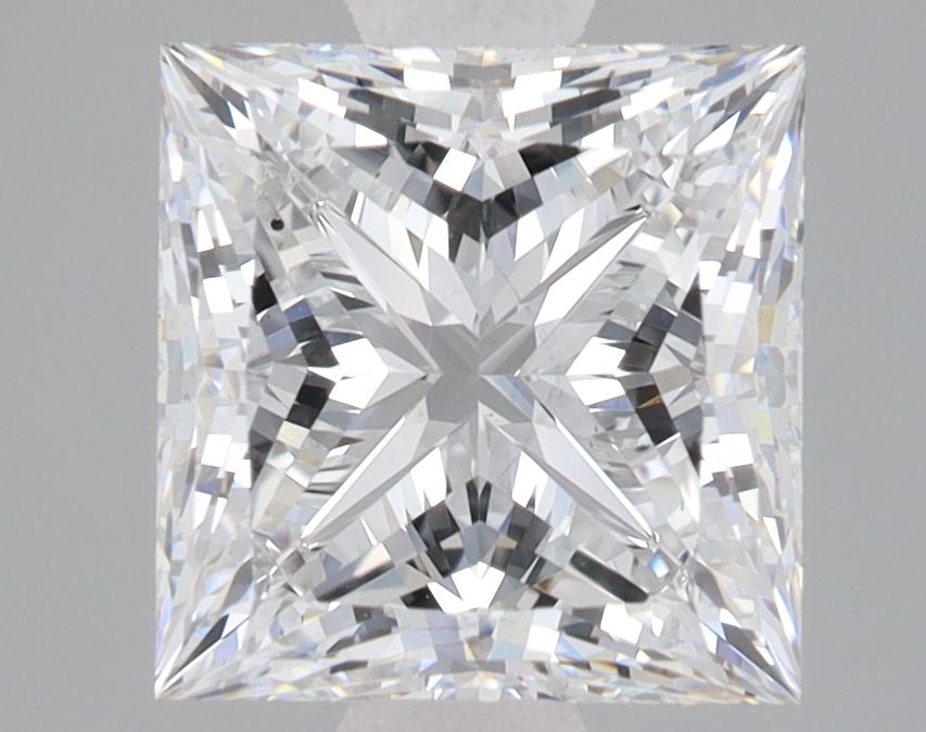 3.58 ct. princess Lab Grown Diamond front image