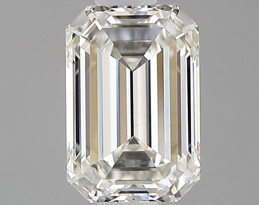 0.75 ct. emerald Lab Grown Diamond front image