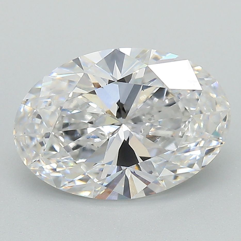 3.04 ct. oval Lab Grown Diamond front image