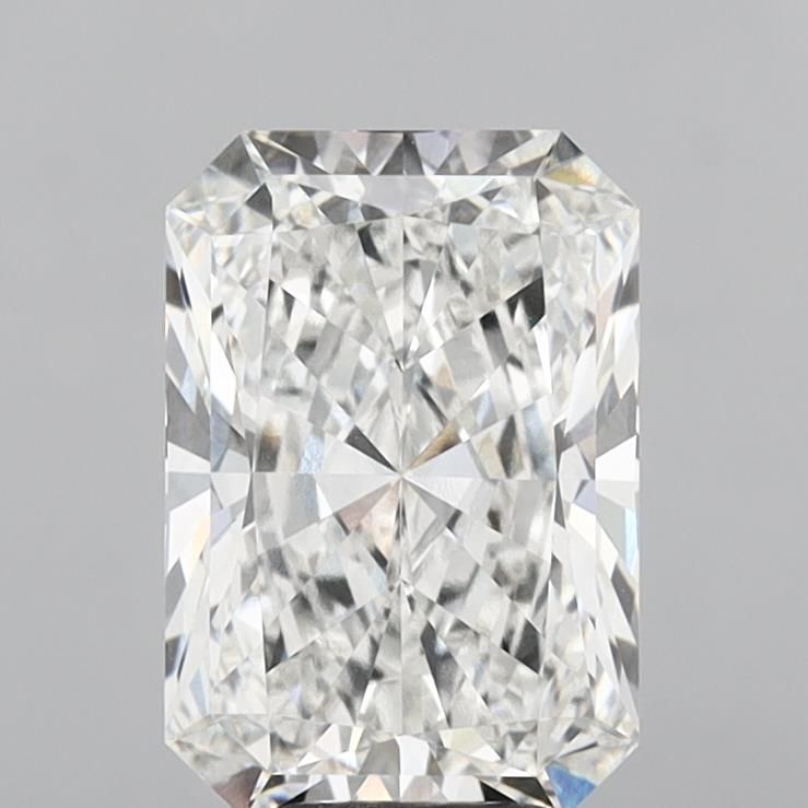 6.10 ct. radiant Lab Grown Diamond front image