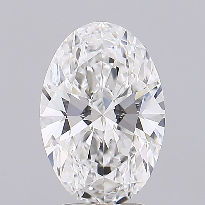 2.10 ct. oval Lab Grown Diamond front image
