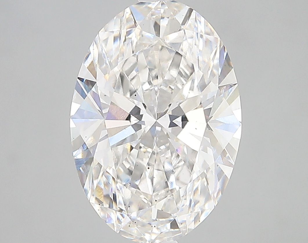 3.28 ct. oval Lab Grown Diamond front image