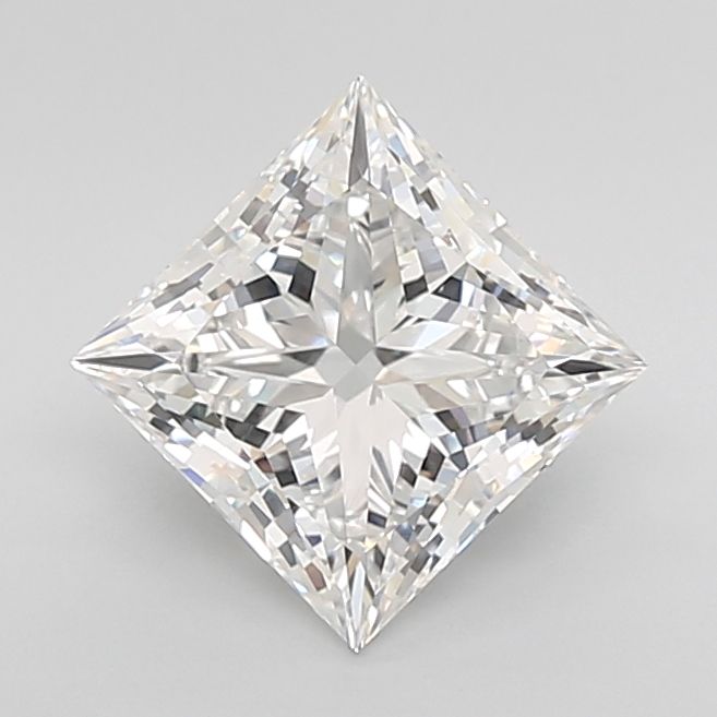 3.08 ct. princess Lab Grown Diamond front image