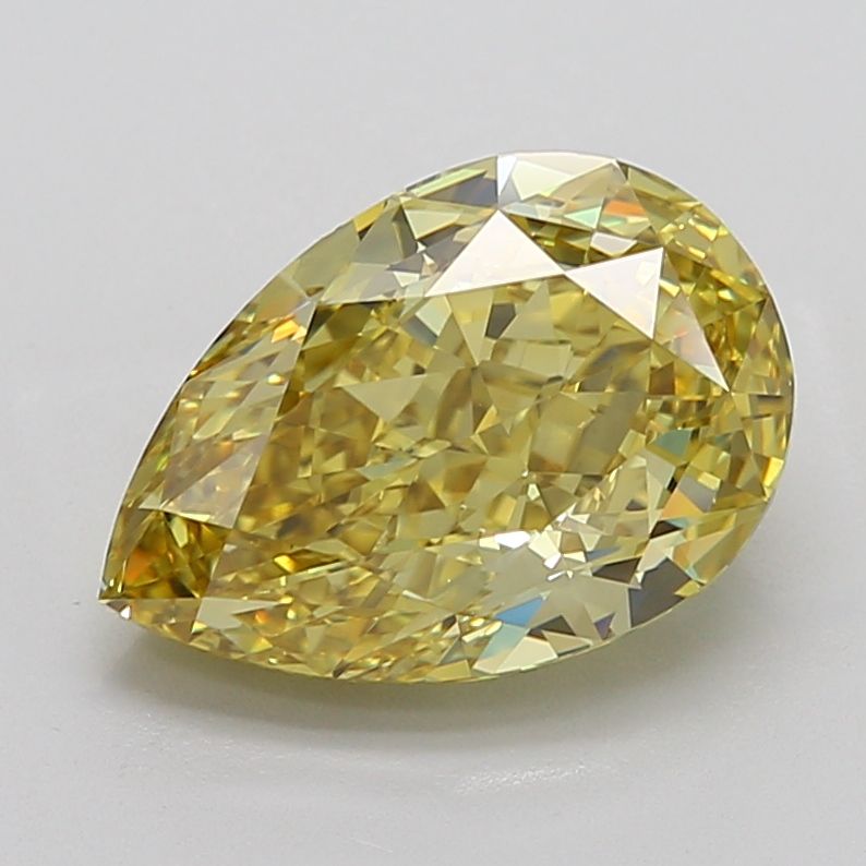 7.01 ct. pear Lab Grown Diamond front image