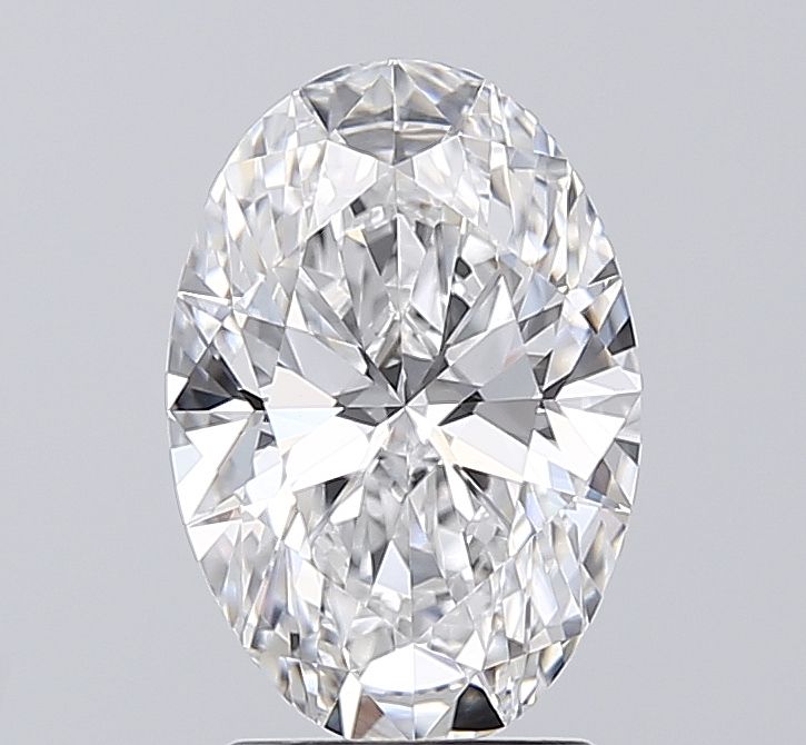 3.55 ct. oval Lab Grown Diamond front image
