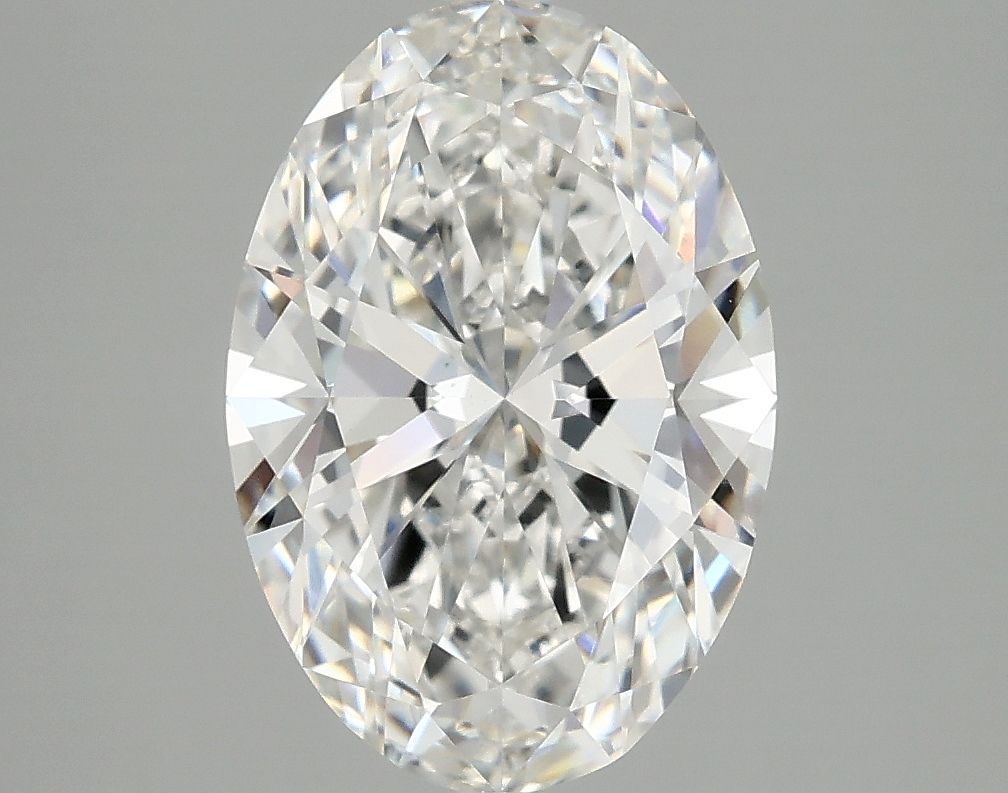 3.10 ct. oval Lab Grown Diamond front image