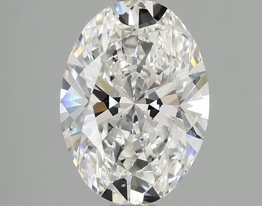 2.10 ct. oval Lab Grown Diamond front image