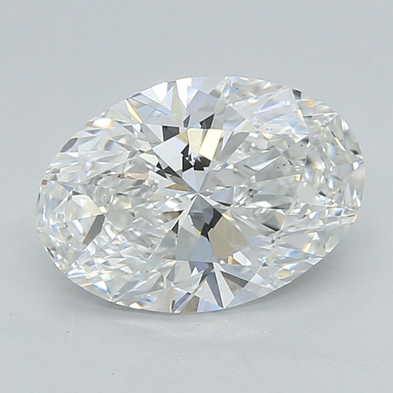 2.05 ct. oval Lab Grown Diamond front image