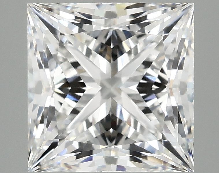 4.07 ct. princess Lab Grown Diamond front image