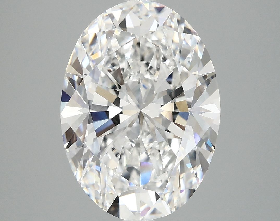 4.10 ct. oval Lab Grown Diamond front image