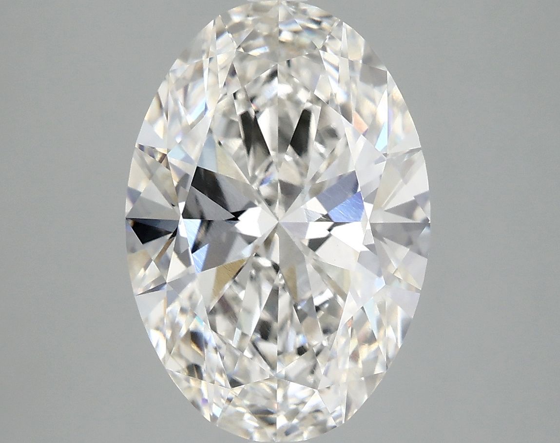 3.94 ct. oval Lab Grown Diamond front image