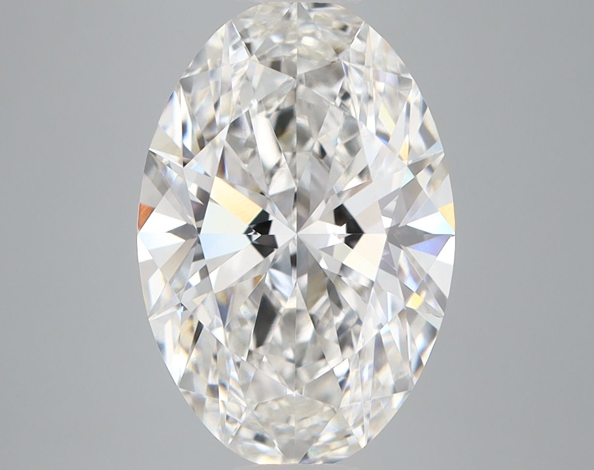 4.07 ct. oval Lab Grown Diamond front image
