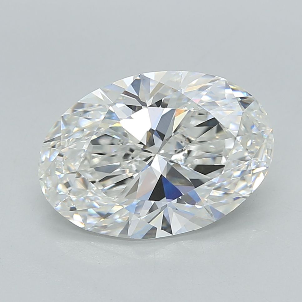 3.02 ct. oval Lab Grown Diamond front image