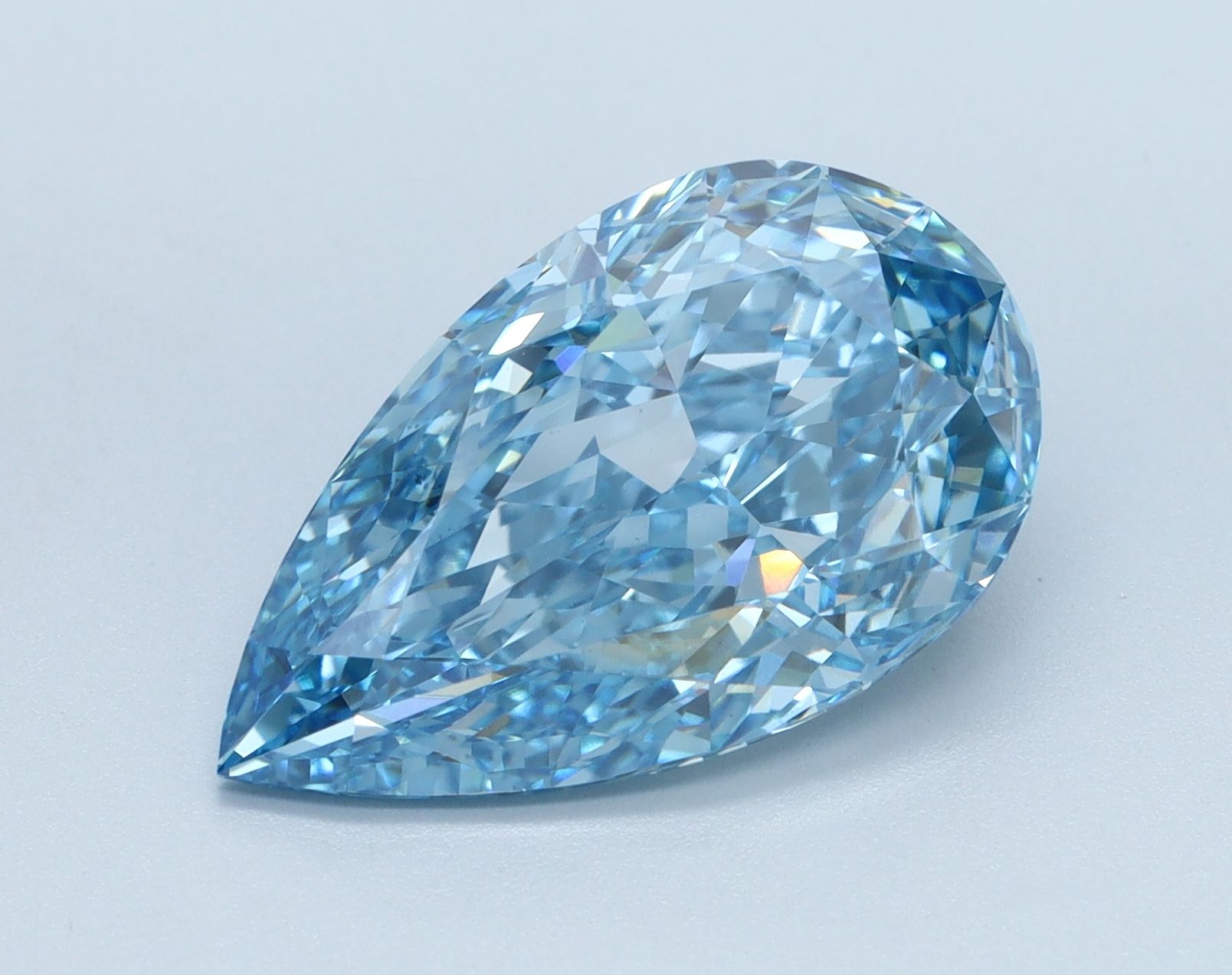4.45 ct. pear Lab Grown Diamond front image
