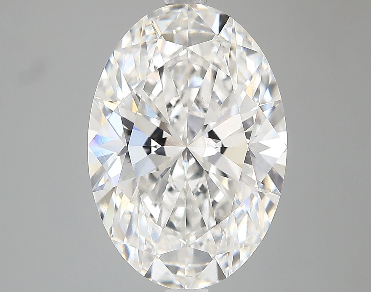 4.09 ct. oval Lab Grown Diamond front image