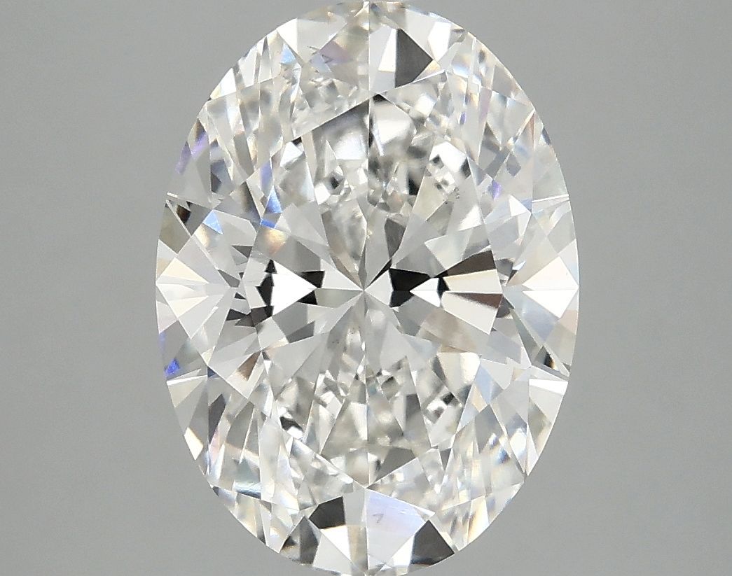 4.10 ct. oval Lab Grown Diamond front image