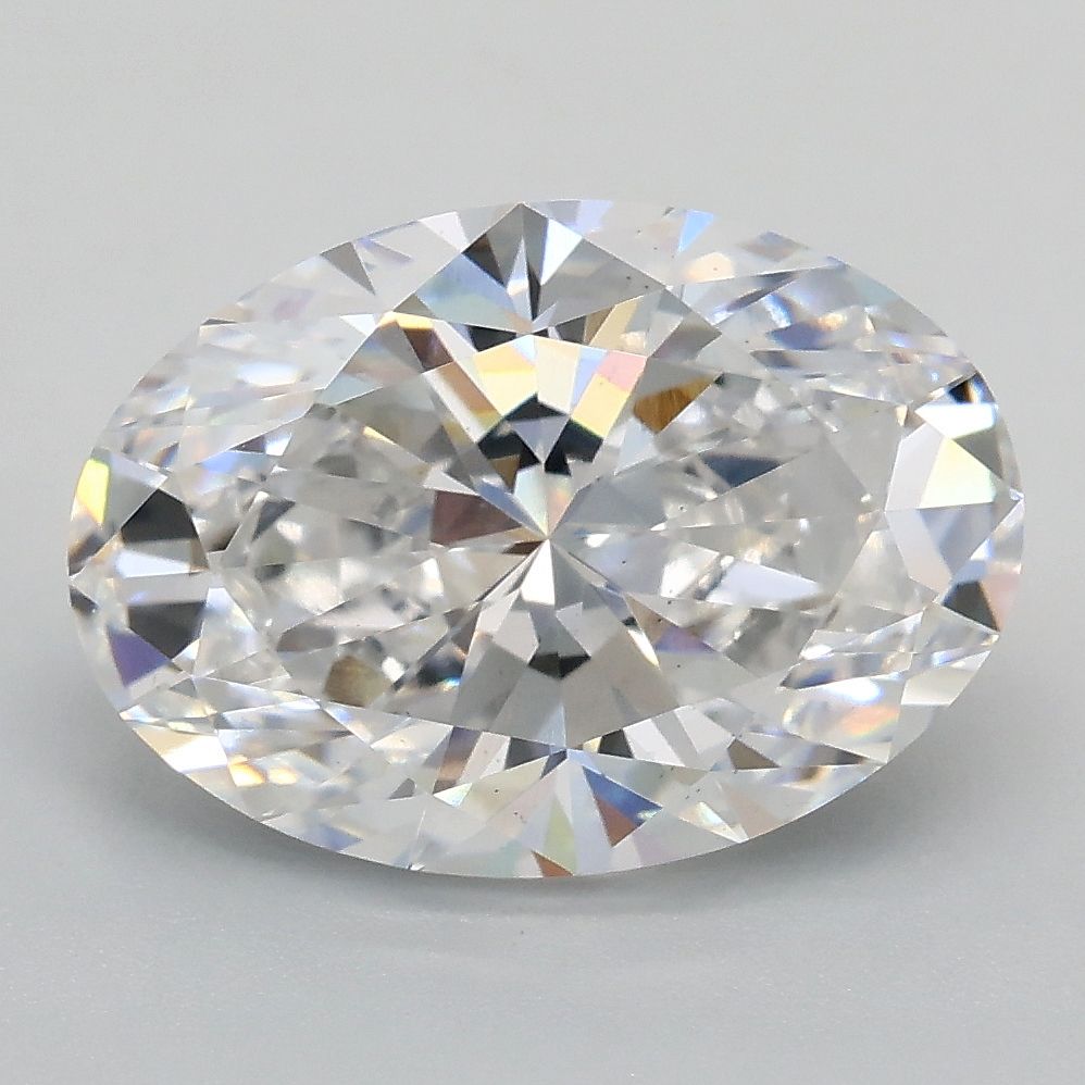 3.08 ct. oval Lab Grown Diamond front image
