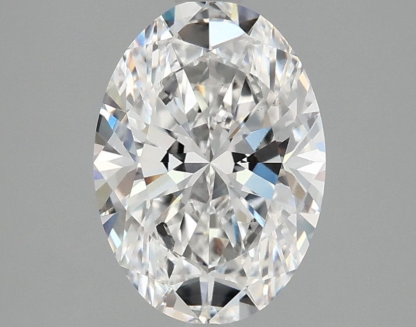 2.08 ct. oval Lab Grown Diamond front image