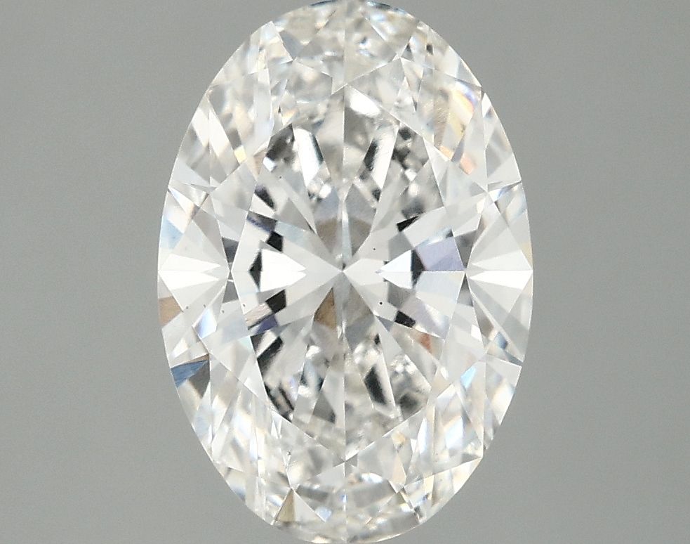 2.85 ct. oval Lab Grown Diamond front image
