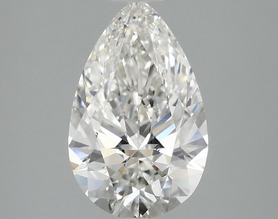 2.10 ct. pear Lab Grown Diamond front image