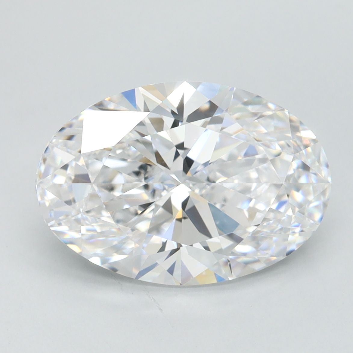 3.01 ct. oval Lab Grown Diamond front image