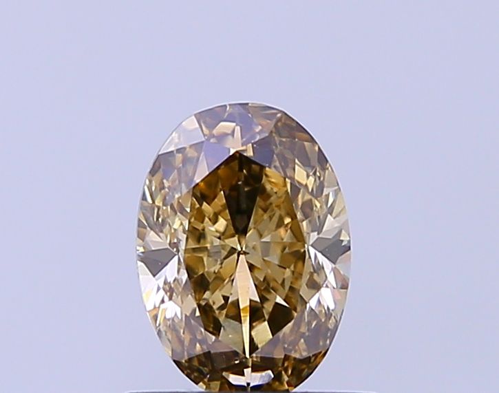 1.05 Carat Oval Diamond Brown VVS2
