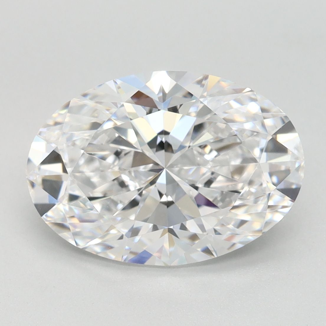 2.75 ct. oval Lab Grown Diamond front image