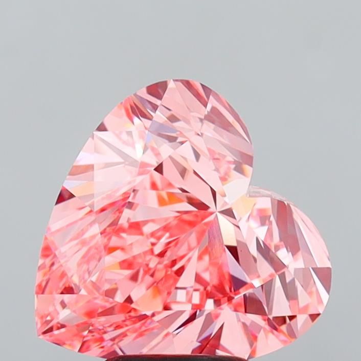 5.05 ct. heart Lab Grown Diamond front image