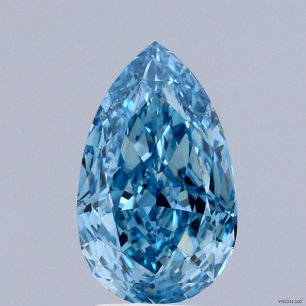 4.01 ct. pear Lab Grown Diamond front image