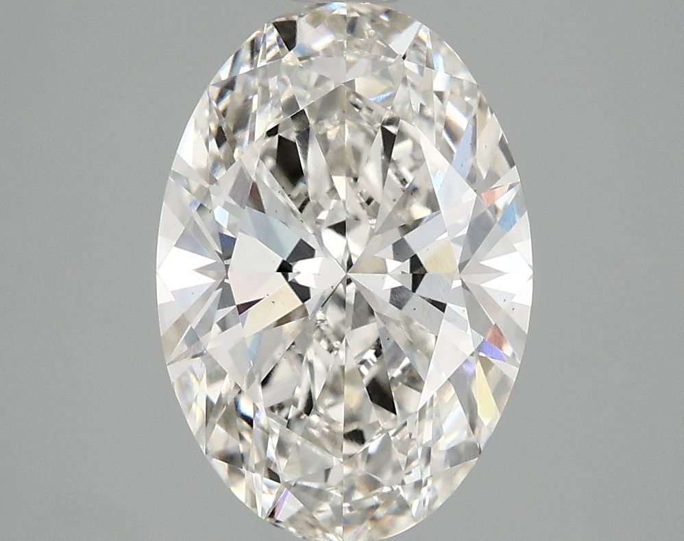 2.92 ct. oval Lab Grown Diamond front image