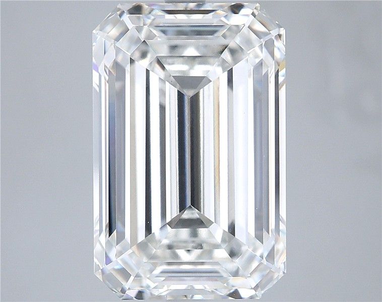 8.13 ct. emerald Lab Grown Diamond front image
