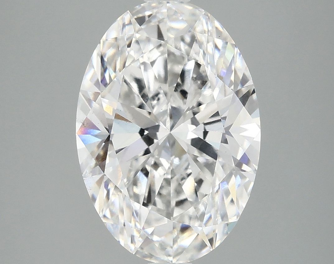 3.87 ct. oval Lab Grown Diamond front image