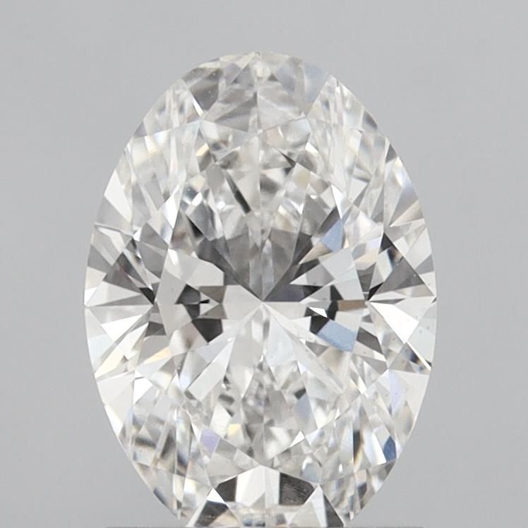 1.56 ct. oval Lab Grown Diamond front image