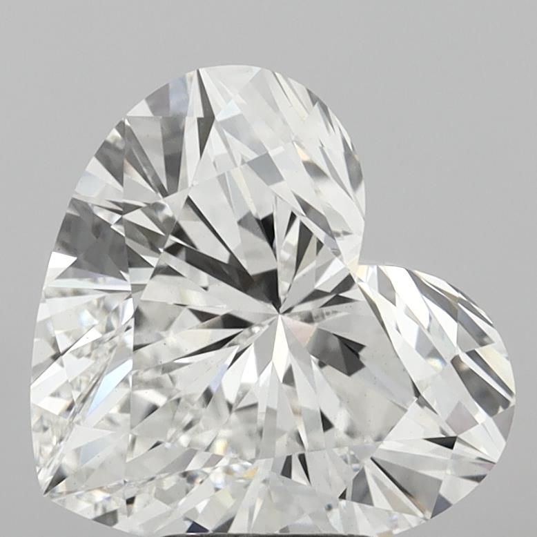 5.13 ct. heart Lab Grown Diamond front image